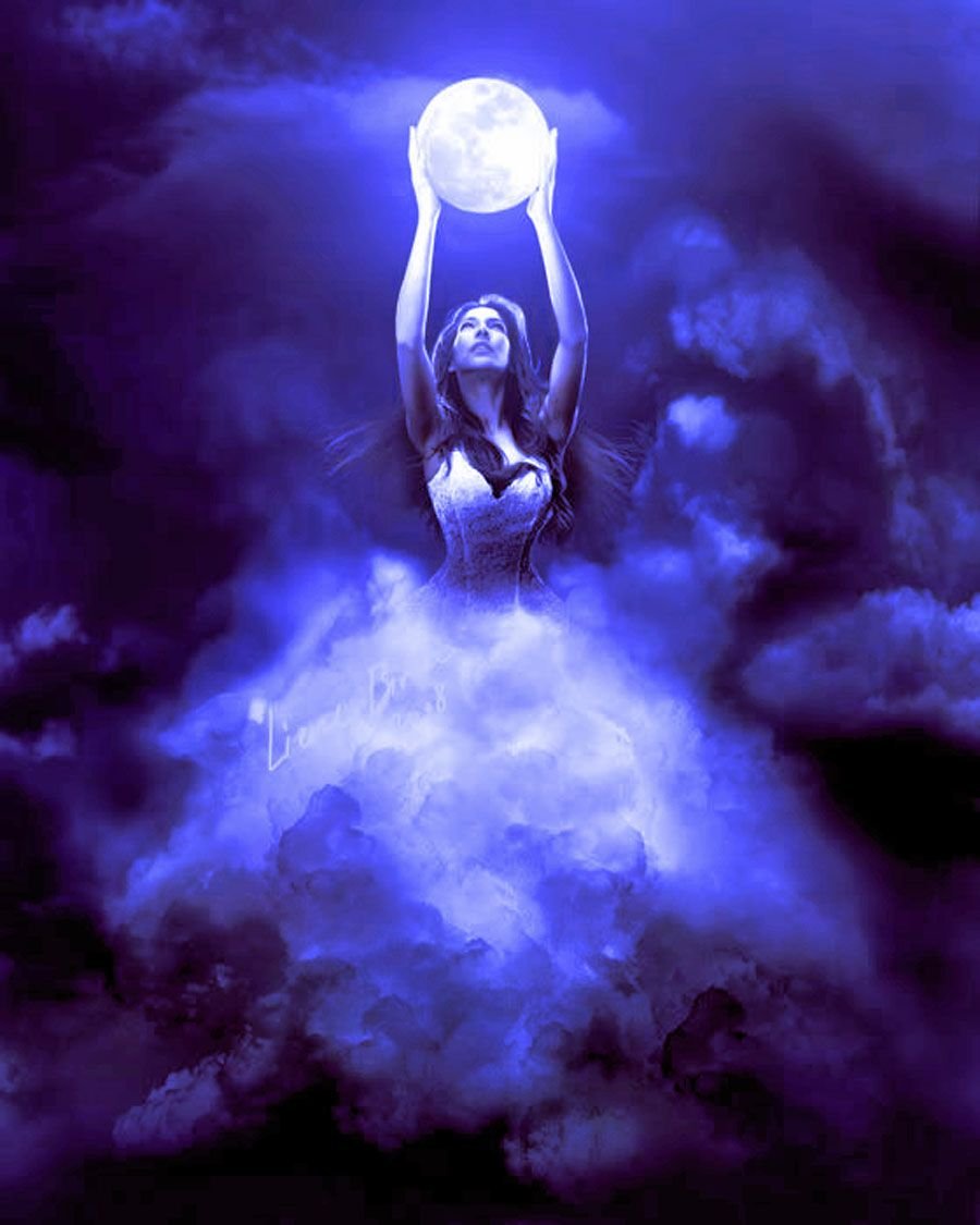 Дивия, слаявнская богиня луны